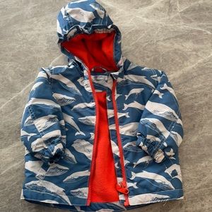 Baby Boden whale jacket 6-12 months